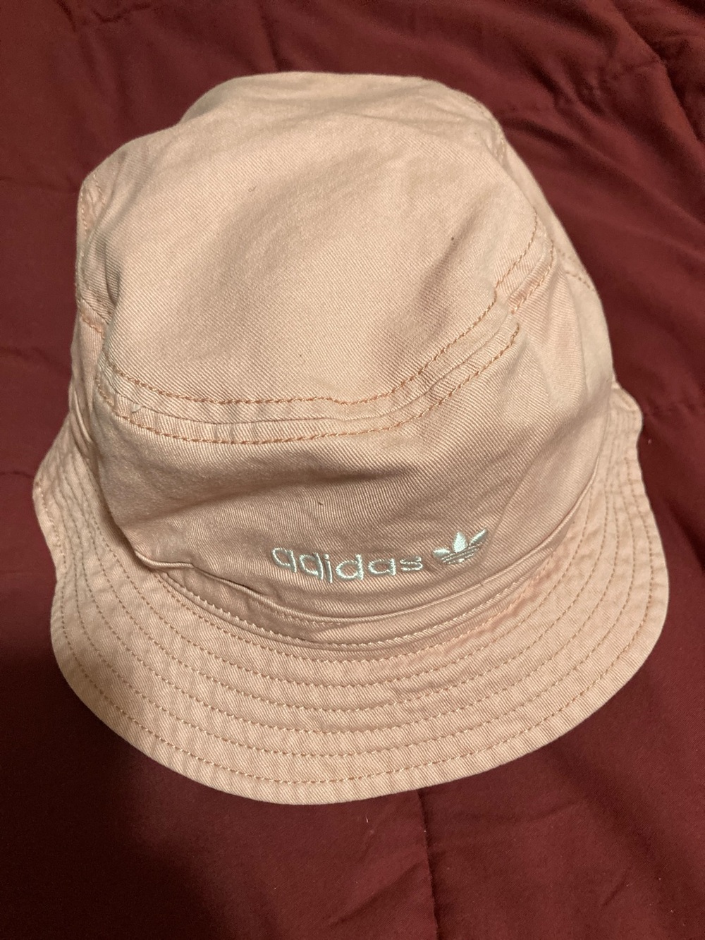 adidas Pink Trefoil Bucket Hat
